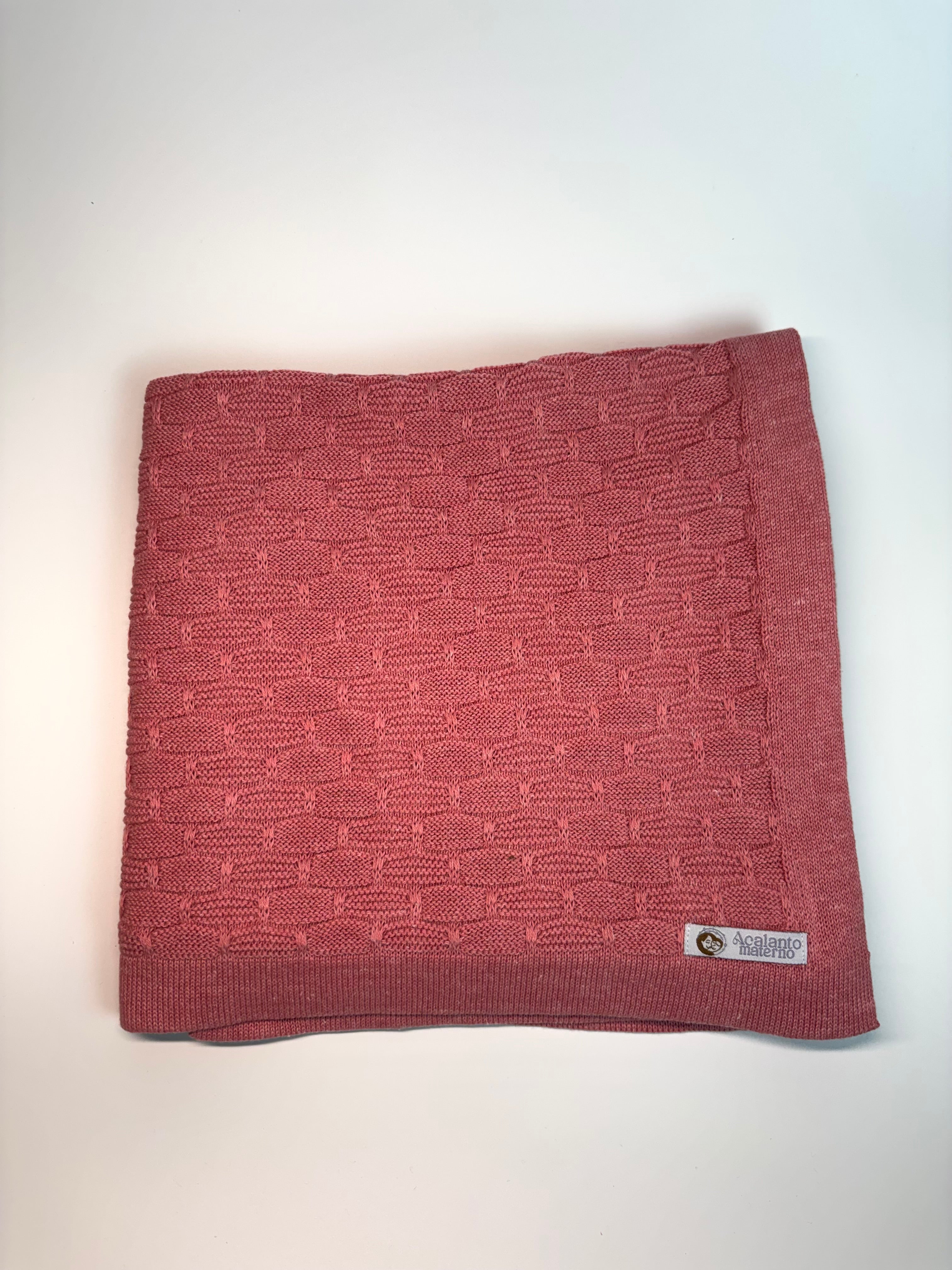 Conjunto Saída de Maternidade - Macacão Colmeia (Rosa Mescla)