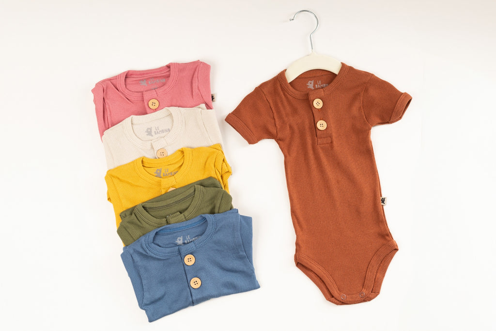 Body Botão Manga Curta + Bloomer Comfort Premium