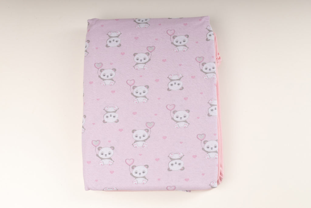 Jogo de lençol com elástico Bublim 3 peças