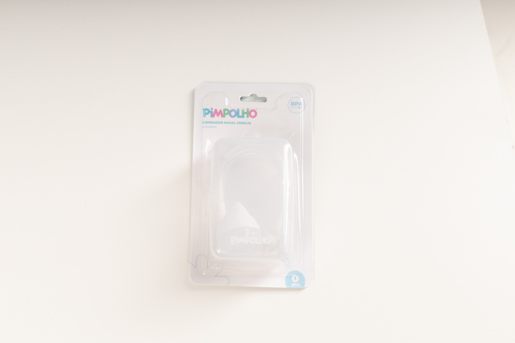 Aspirador nasal c/ estojo coruja