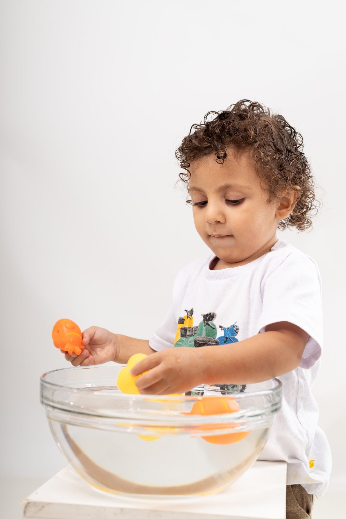 Bichinhos para banho unissex COLORIDO