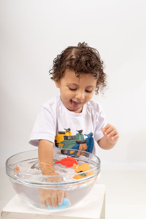 Bichinhos para banho unissex COLORIDO