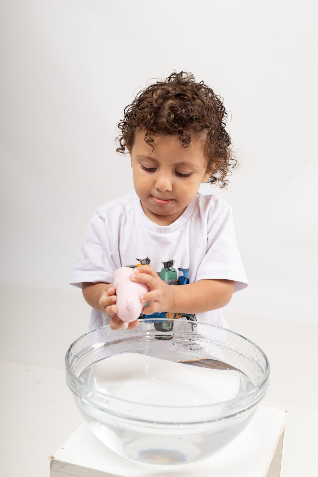 Brinquedo de banho vai e vem urso