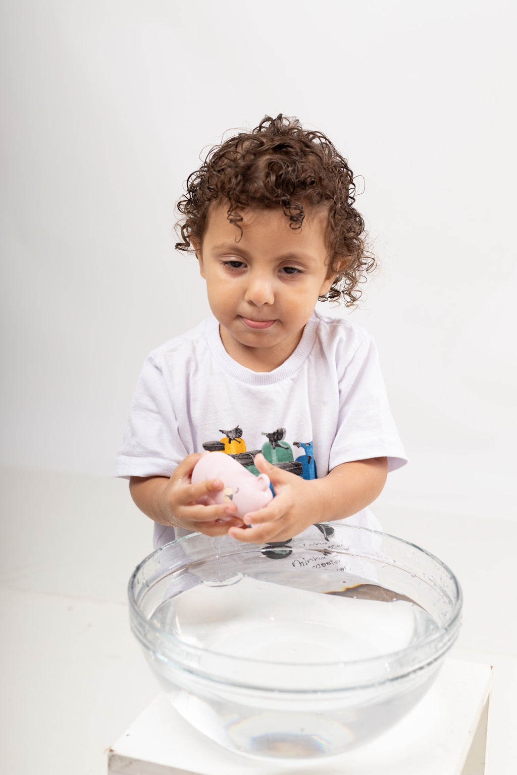 Brinquedo de banho vai e vem urso