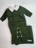 Conjunto Saída de Maternidade - Macacão Aimê (Verde Militar)